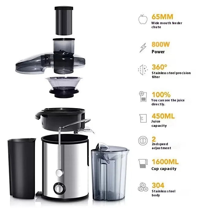 Vintura Large-Caliber Centrifugal Juicer