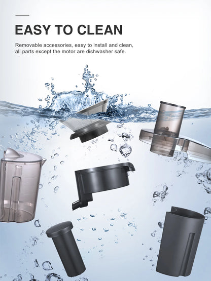 Qcen 500W Wide-Mouth Centrifugal Juicer